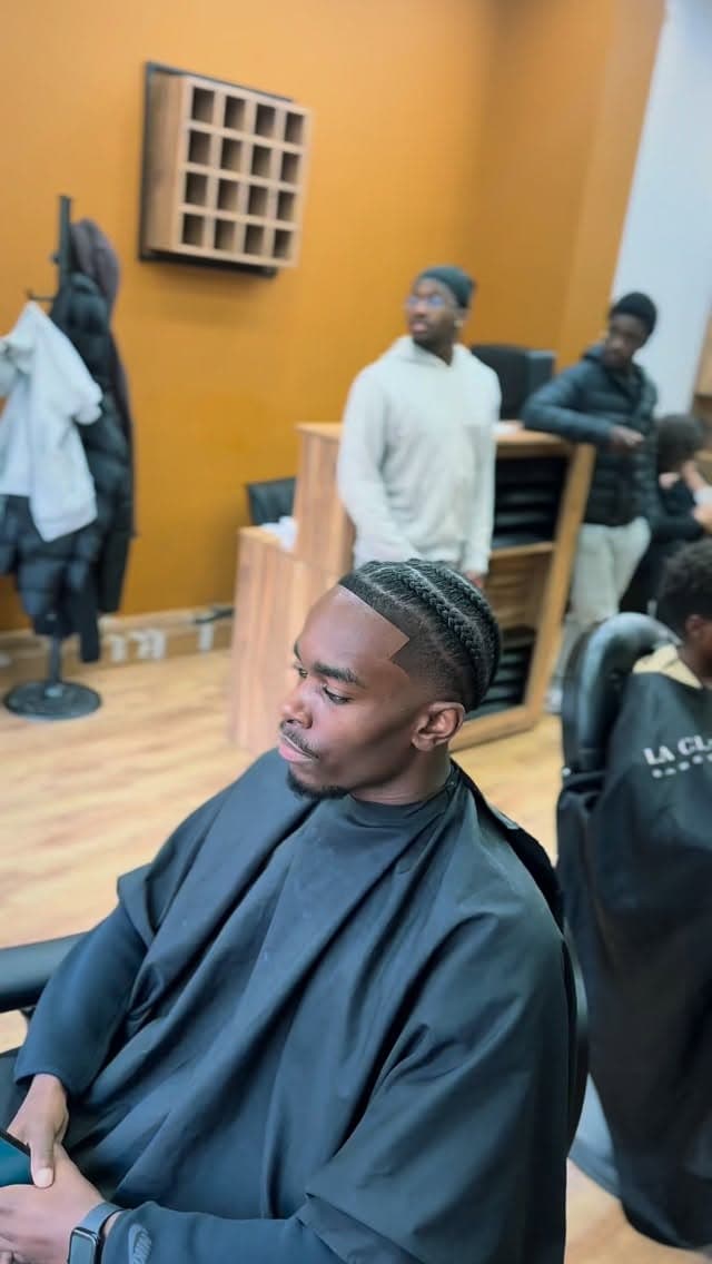 Style coiffure homme La Clinique 20th Bruxelles